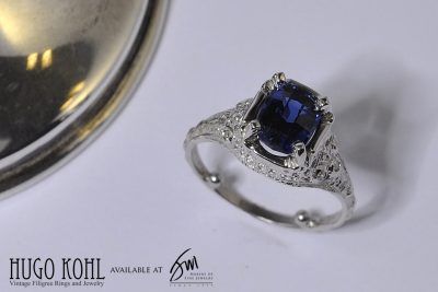 Hugo Kohl Vintage Engagement Ring